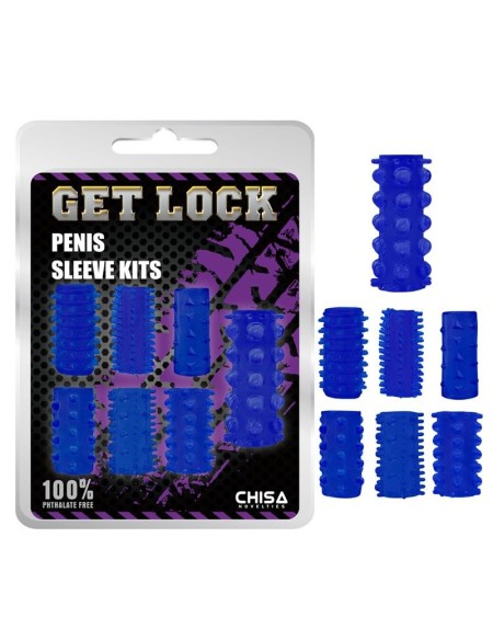 penis sleeve kits-blue