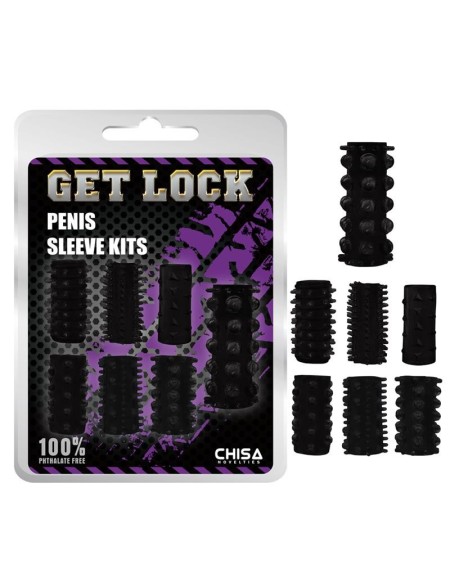 penis sleeve kits-black