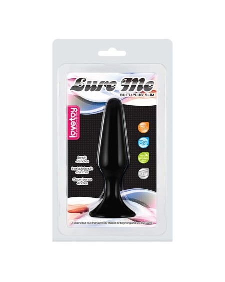 butt plug lure me size l noir