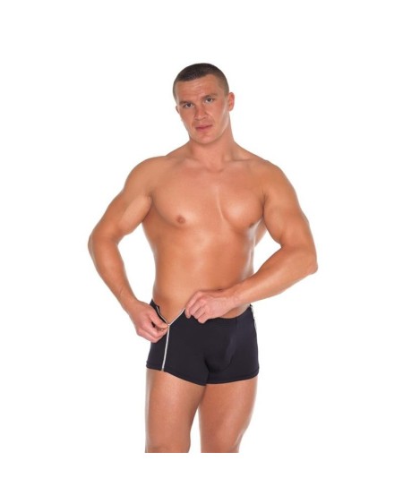 court with 2 zippers noir one size