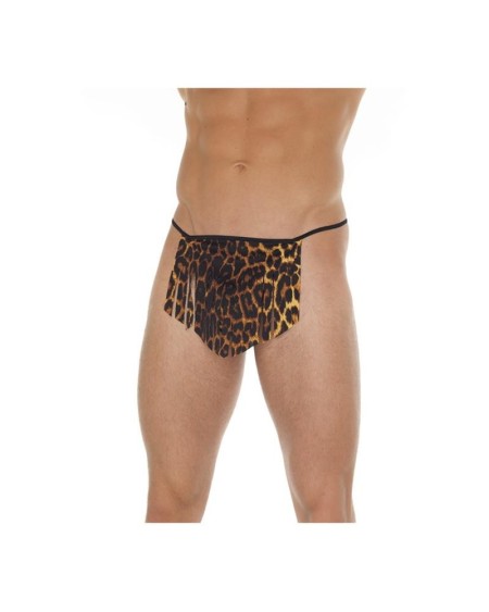 string loincloth leopard one size