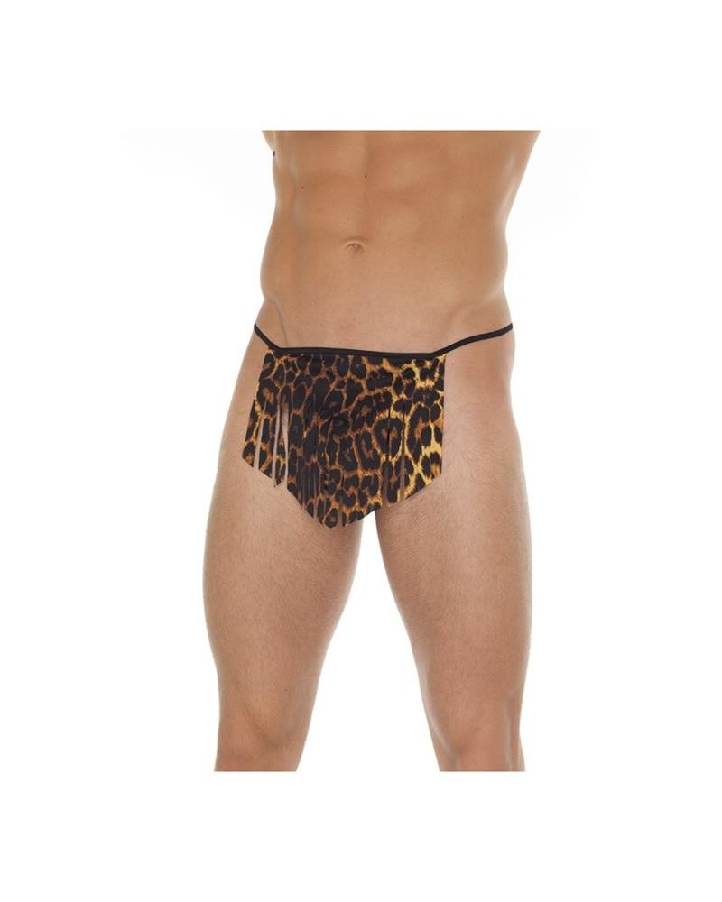 string loincloth leopard one size