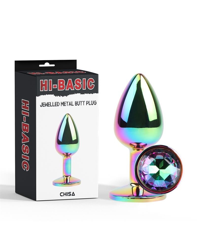 jewelled metal butt plug 2.7