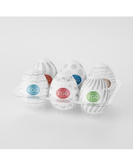 pack of 6 tenga eggs standard package