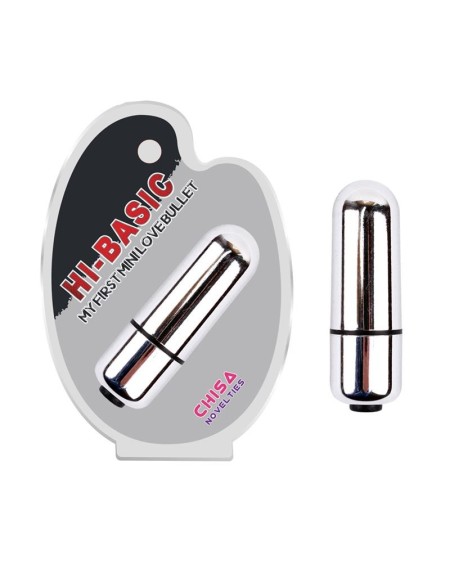 vibrant bullet hi-basic 5.8 x 1.8 cm silver