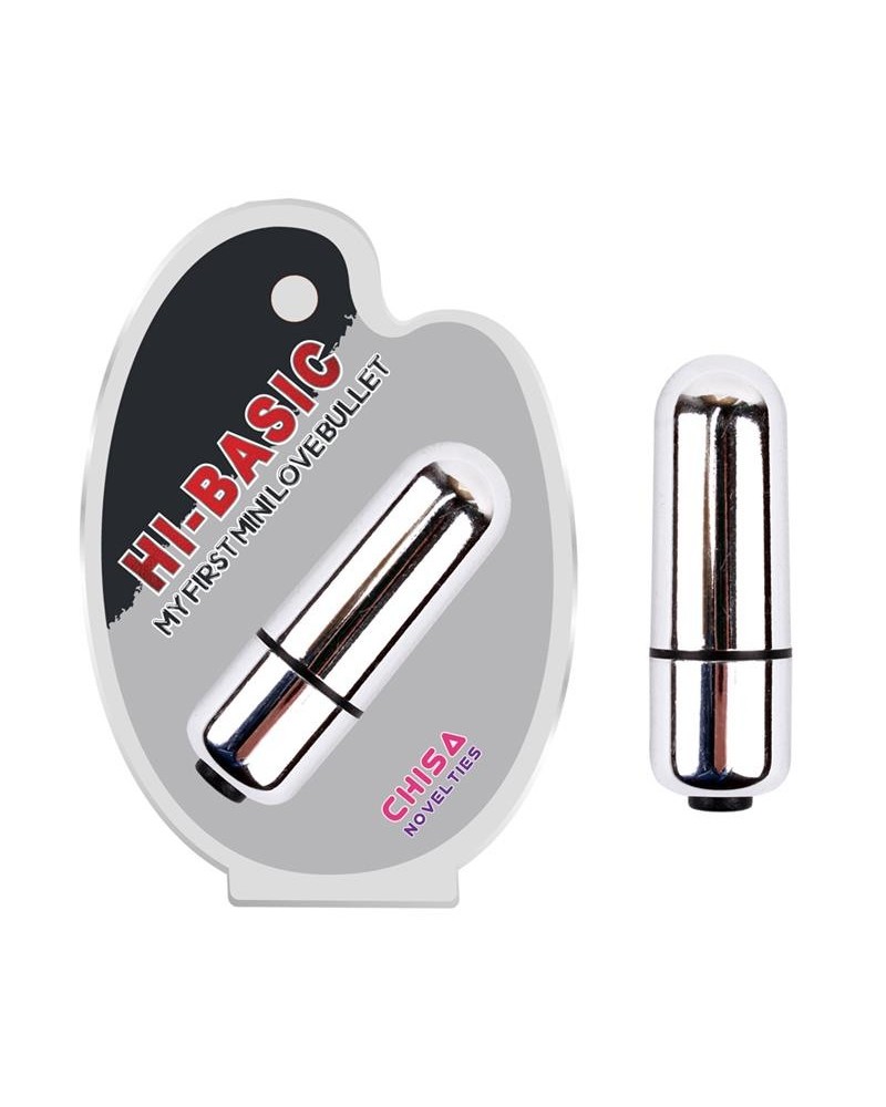 vibrant bullet hi-basic 5.8 x 1.8 cm silver