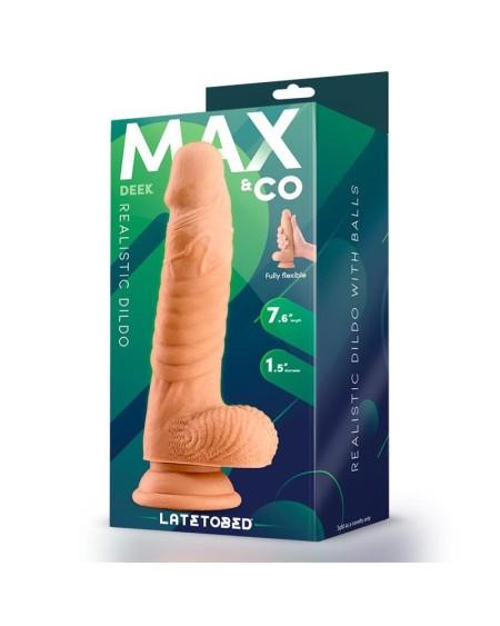 deek réaliste dildo with testivles 7.6 chair