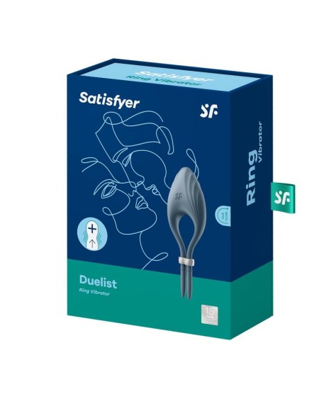 vibrant penis ring duelist dark blue