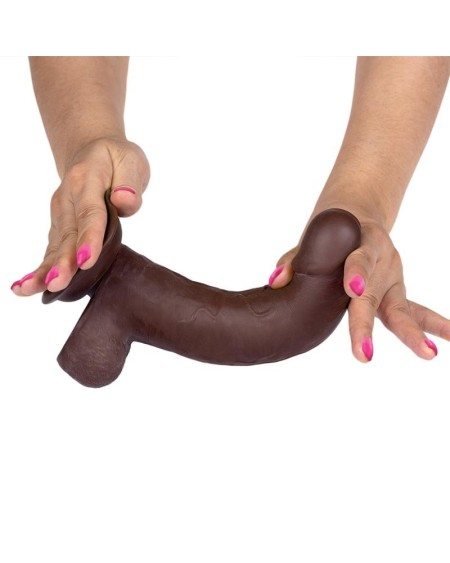 slidy réaliste dildo dual layer retractable and adjustable 8