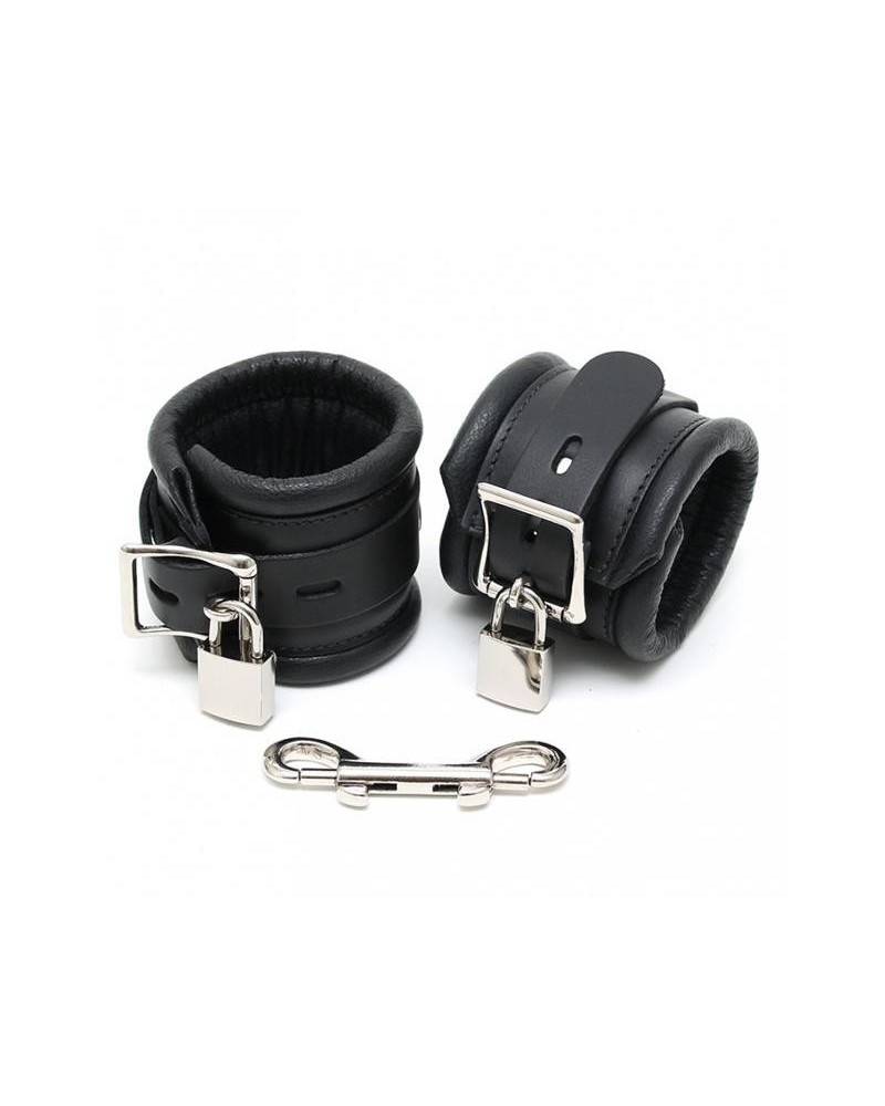 feet cuffs lux 7 cm with padlocks