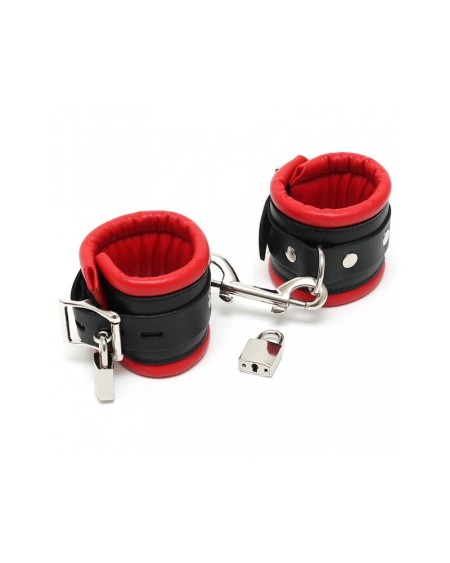 hand cuffs lux 7 cm with padlocks