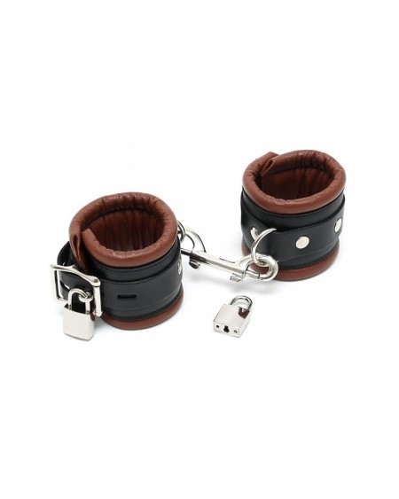 hand cuffs lux 7 cm with padlocks