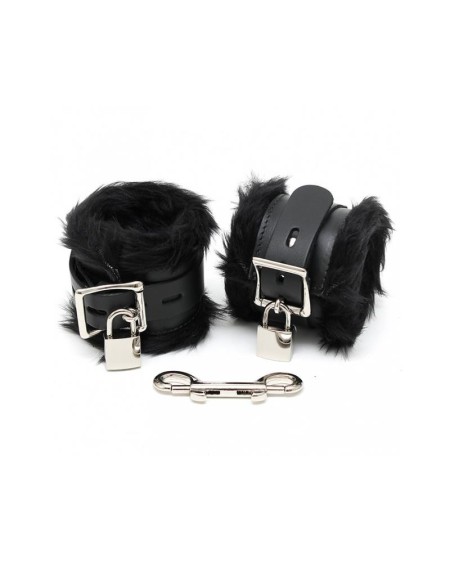 feet cuffs lux 7 cm with padlocks
