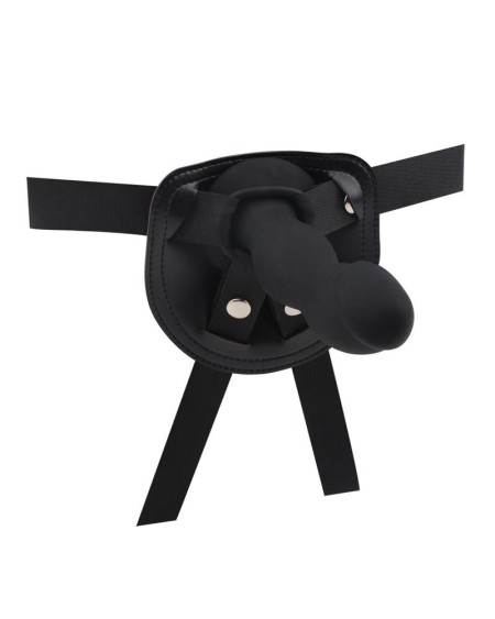 strap-on with dildo rumpy silicone noir