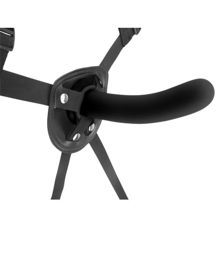 strap-on with dildo raw recruit size l noir