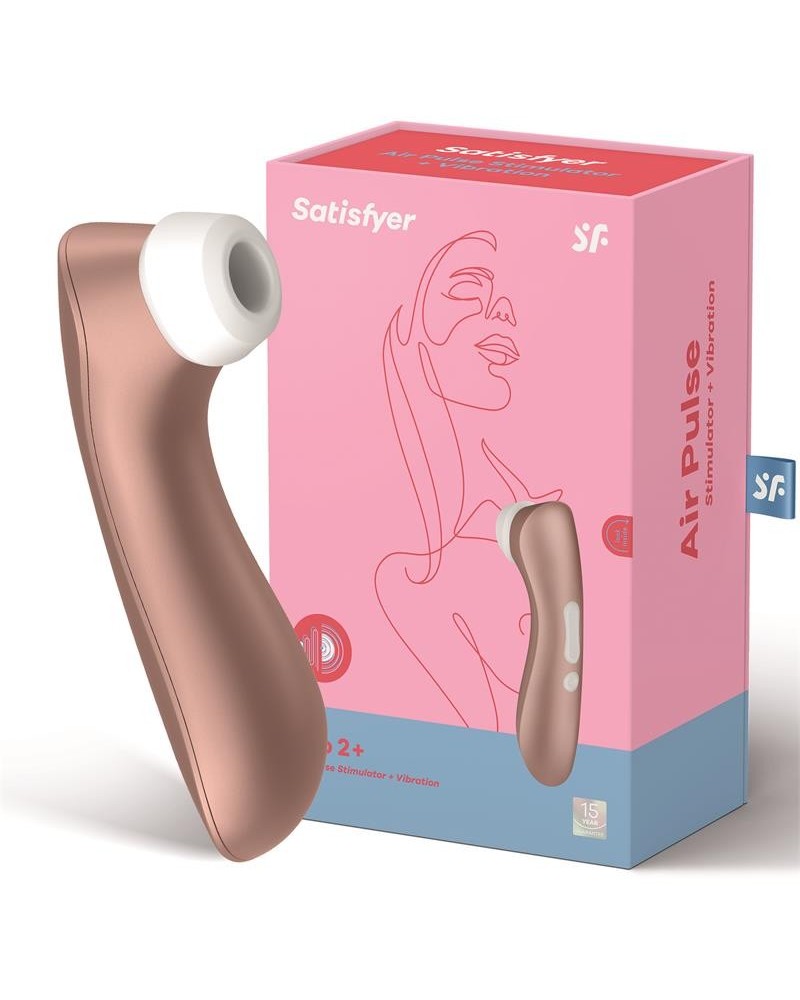pro 2 clitoris sucker with vibration rose gold
