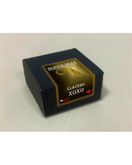 golden vagina shaped keychain