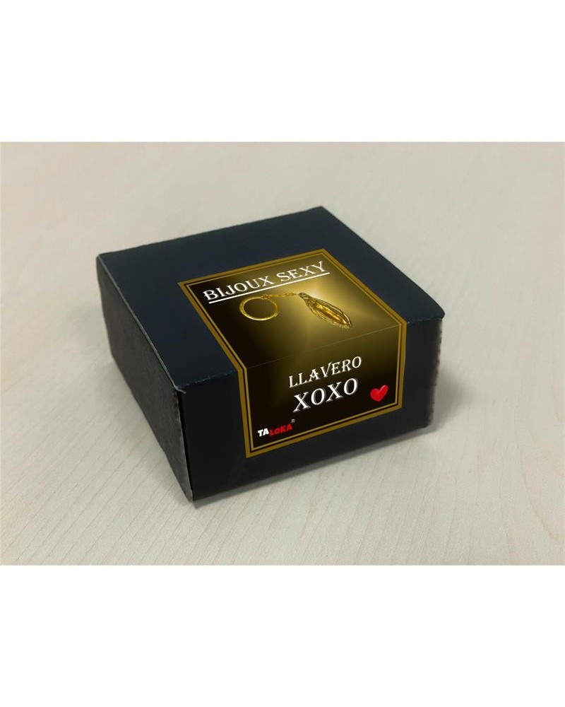 golden vagina shaped keychain