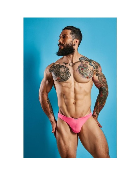 c4m03 classic thong neon coral