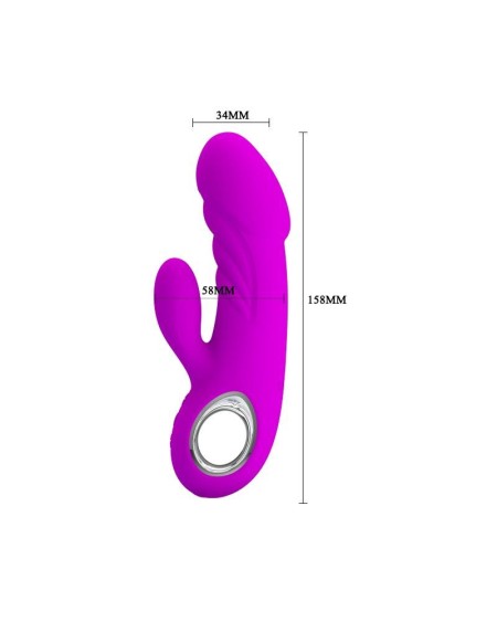 vibe ansel usb silicone violet