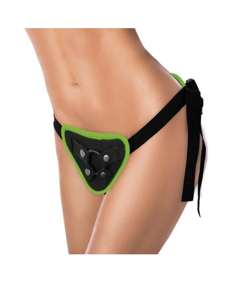 eiferes glow in the dark adjustable strap-on harness corset style