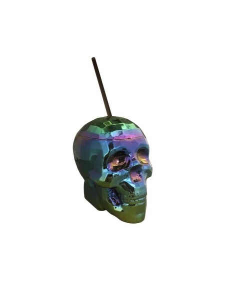 skull cup oil slick