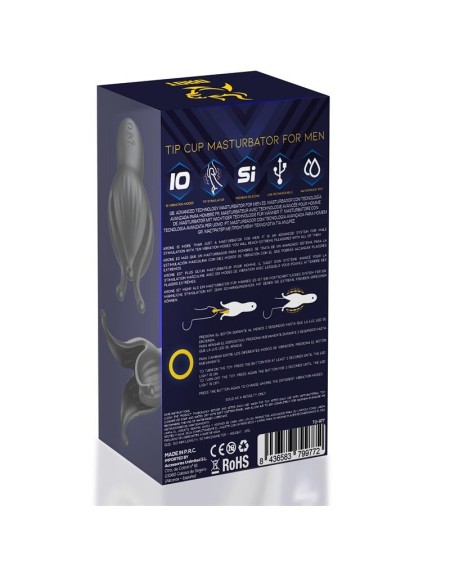 krone tip cup masturbator for men silicone usb