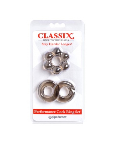 performance cock ring set smoke