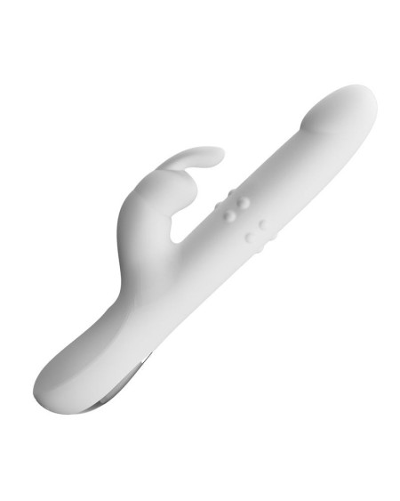 reese vibrator with rotating beads and thrusting