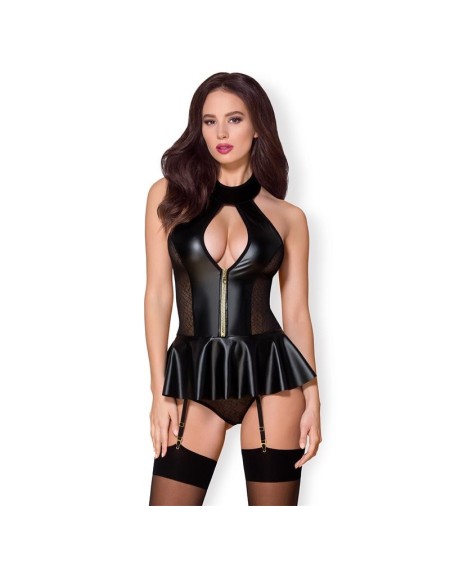 859-cor-1 corset and thong noir
