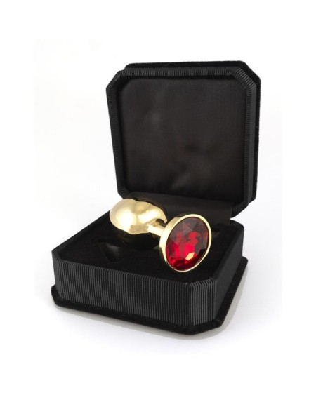 butt plug, metal-7,3 cm long