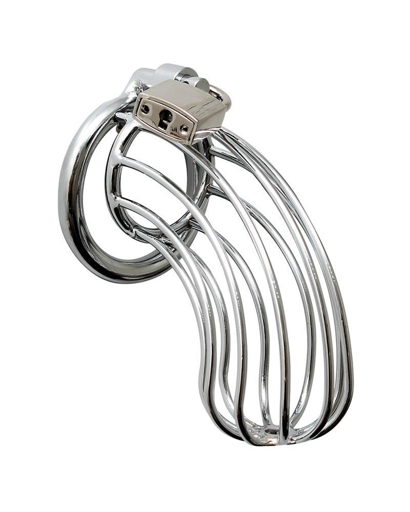 chastity with padlock, metal