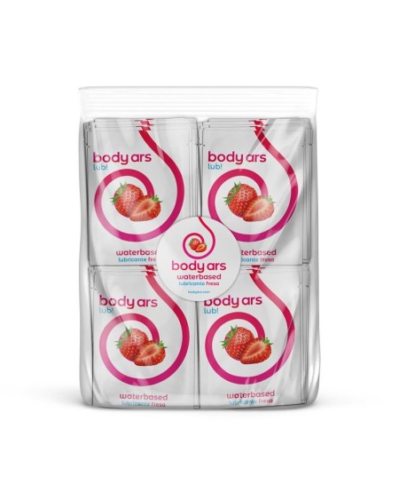 single-dose water-based lubricant gel acid strawberry 100 x 4ml