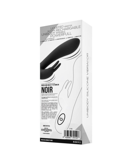 noir vibe injected liquid silicone 2 motors usb