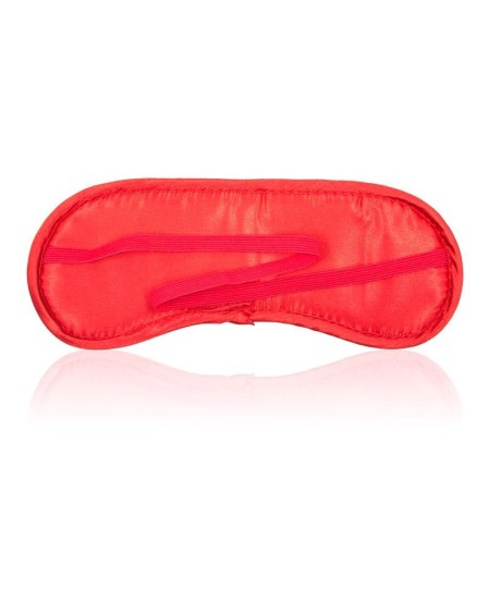 satin blindfold red