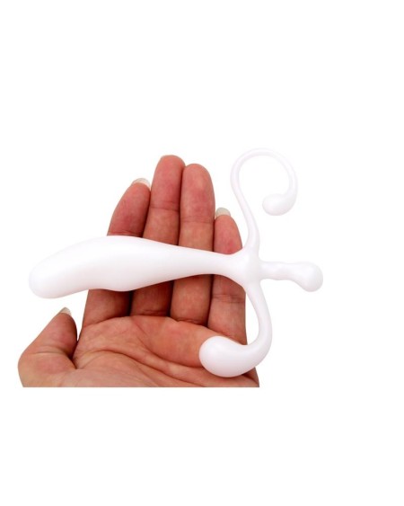 prostatic stimulator 12.5 x 2.5 cm white