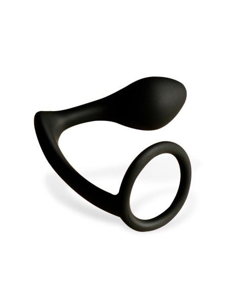 yastant anal plug with testicles ring