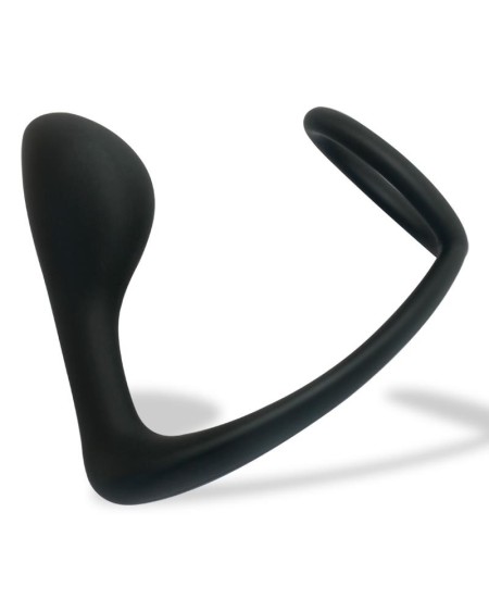 yastant anal plug with testicles ring