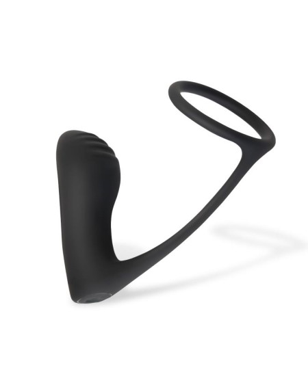 ammolite vibrant anal plug with testicle ring