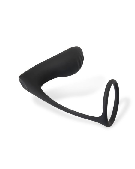 ammolite vibrant anal plug with testicle ring