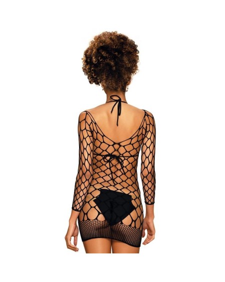 d606 fishnet dress