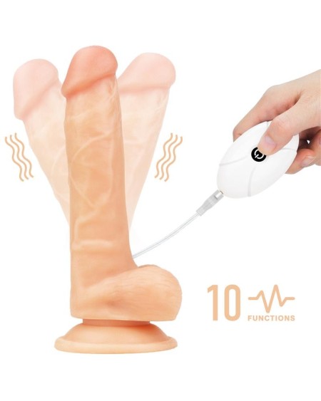 strap-on with dildo with vibrationd and remote control 7.5