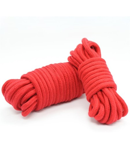 bondage cotton rope 10 meter red