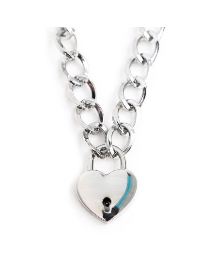 collar with lock metal size m 44 cm