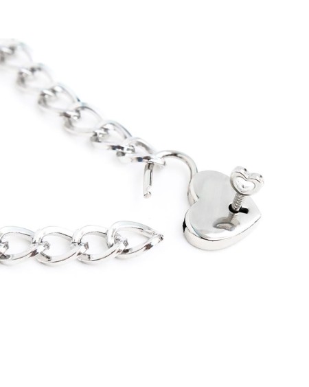 collar with lock metal size m 44 cm