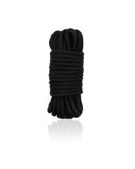 bondage cotton rope 5 meter noir