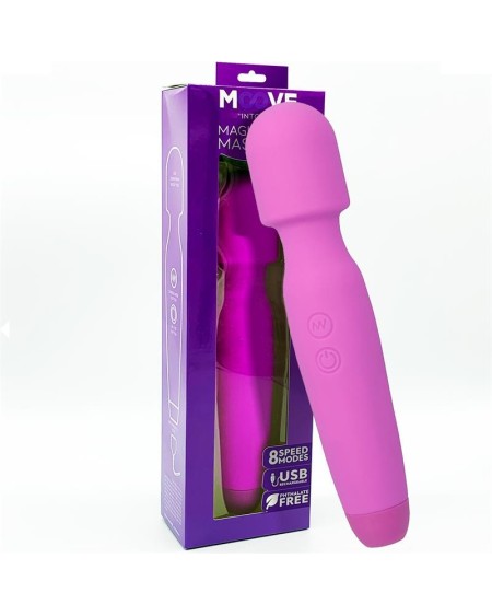 magic wand massager silicone violet