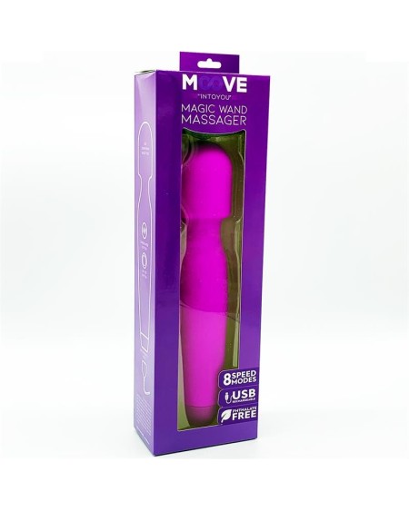 magic wand massager silicone violet