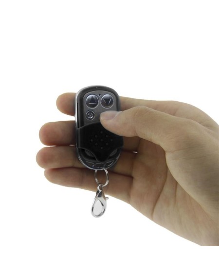 vibrant cockring with remote control noir