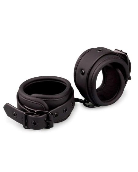 ankle cuffs vegan leather